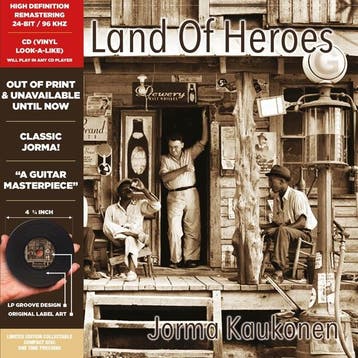 cd - jorma kaukonen - LAND OF HEROES (nieuw), Verzenden, Zo goed als nieuw