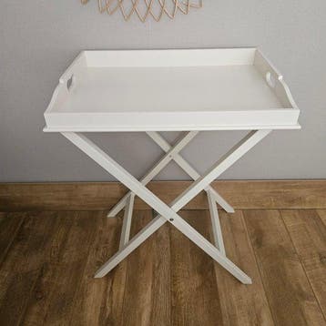 Bijzettafel - Butlertray - drankentafel - Hout, Antiek en Kunst