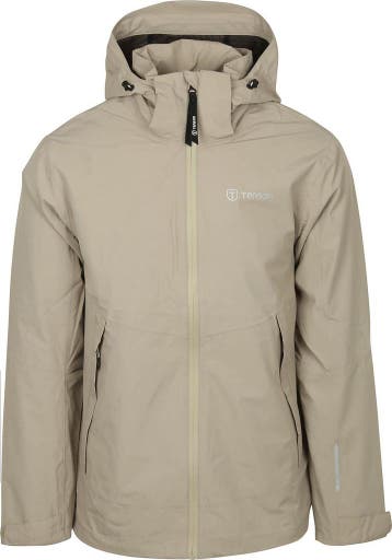 Tenson Winga MPC Plus Jacket Sand maat L Heren, Kleding | Heren, Jassen | Winter, Maat 52/54 (L), Verzenden, Beige, Nieuw