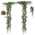 LIVSK Prieelvoederstation met Drinkbak en Voederbakken - Ste, Tuin en Terras, Verzenden, Nieuw