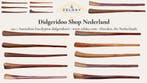 140+ Australische Eucalyptus Didgeridoos – Grote Collectie, Ophalen of Verzenden, Nieuw