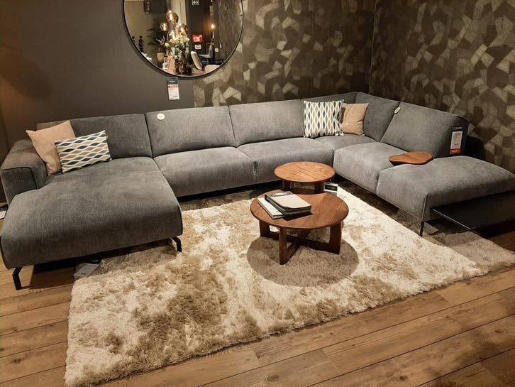 Harvard hoekbank **SHOWROOMMODEL**, Huis en Inrichting, Banken | Bankstellen, Nieuw, Stof