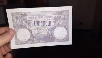 Roemenië. - 500 Lei - 1920 - Pick 22c