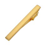 Fako Bijoux - Dasspeld - Glad - Coated - 61mm - Goudkleurig, Kleding | Heren, Stropdassen, Verzenden, Nieuw