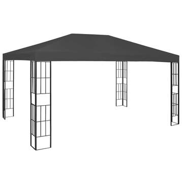 vidaXL Prieel 3x4 m antraciet, Tuin en Terras, Verzenden, Nieuw