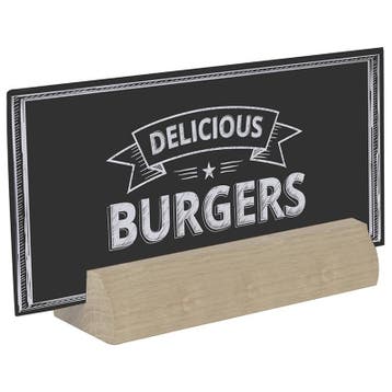 Menukaarthouder Stone Eiken 148x33 mm, Nieuw in verpakking