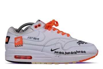 Nike Air Max 1 SE Just Do It White • 41, Ophalen of Verzenden, Nieuw, Nike, Sneakers of Gympen