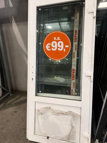 Mega Aanbieding Kunststof Deuren v.a. €99, 75 tot 150 cm, Kunststof, Deurkozijn, Ophalen of Verzenden