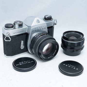 Asahi Pentax Spotmatic SP + SMC Takumar 1,8/55mm +, Nieuw