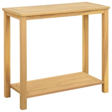 vidaXL Tuin Console Tafel Licht acacia 80 x 35 x 75 cm, Verzenden, Nieuw
