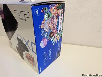 Playstation 2 / PS2 - Console - Slim Charcoal Black - Buzz!, Spelcomputers en Games, Spelcomputers | Sony PlayStation 2, Verzenden
