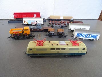 Roco, Lima H0 - Modeltrein goederenwagon (10) - E-locomotief, Nieuw