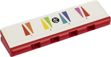 Hohner Speedy Rainbow rood, Verzenden, Nieuw
