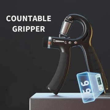 Verstelbare Hand Gripper met Teller - Krachtopbouw & Vinger, Verzenden, Nieuw