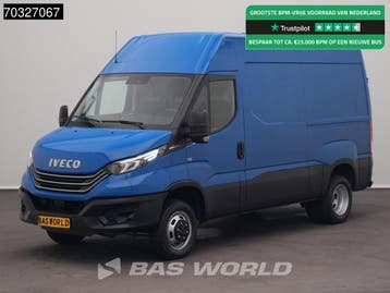 Iveco Daily 35C21 3.0L Automaat Dubbellucht 3,5t Trekhaak 21, Automaat, Stof, Gebruikt, Euro 6