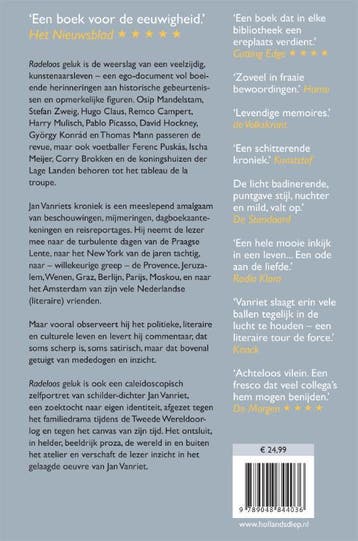 Radeloos geluk 9789048844036 Jan Vanriet, Verzenden, Zo goed als nieuw, Jan Vanriet