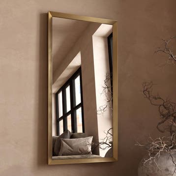 *WOONWINKEL* Kare Design Arezzo Spiegel Met Messing Lijst, Verzenden, Nieuw