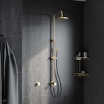 Complete Regendoucheset Hotbath Cobber Thermostatisch, Ophalen of Verzenden, Nieuw, Chroom, Kraan