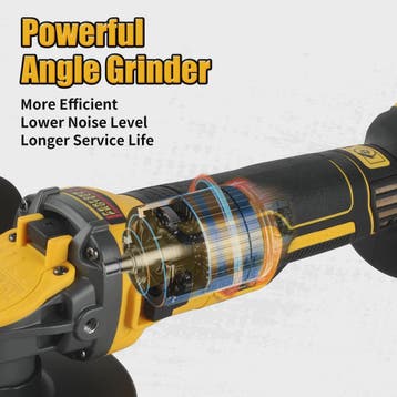 DEWALT DCG409 Haakse Slijper 20V Brushless Snoerloos 125mm -, Verzenden, Nieuw