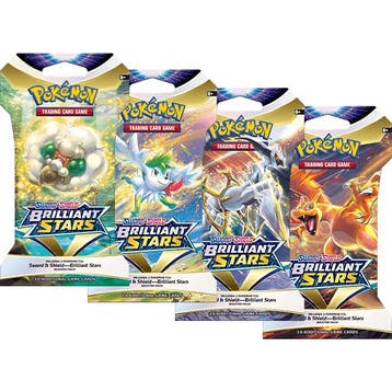 Brilliant Stars Sleeved Booster Pack, Hobby en Vrije tijd, Verzamelkaartspellen | Pokémon, Ophalen of Verzenden, Nieuw, Losse kaart