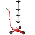 Velgenboom mobiel rood aluminium tot 225mm bandbreedte, Doe-het-zelf en Verbouw, Verzenden, Nieuw