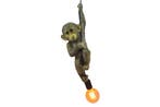 Hanglamp AAP 55 cm handgemaakte apensculptuur goud - 48008, Ophalen of Verzenden, Nieuw