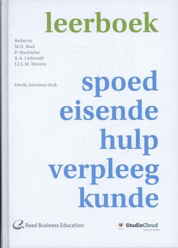 Leerboek spoedeisende hulp verpleegkunde 9789035235380, Verzenden, Zo goed als nieuw