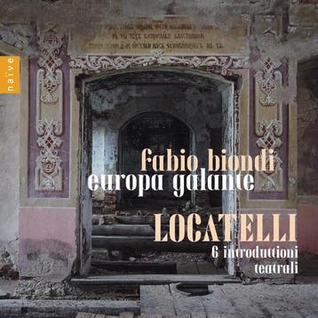 cd - europa galante fabio biondi - LOCATELLI 6 INTRODUTTI..., Verzenden, Zo goed als nieuw