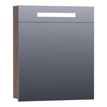 Brauer Promise Spiegelkast - 60 cm - met Directe Verlichting, Ophalen of Verzenden, Nieuw