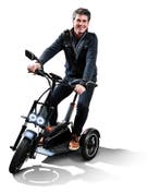 De Joiny. Een scootmobiel, maar tevens een hippe driewieler, Ophalen of Verzenden, Nieuw, 46 km of meer, 16 km/u of meer