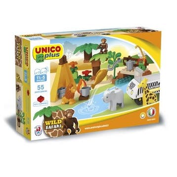 Unico Plus wild safari - 55 delig - 8560, Verzenden, Nieuw