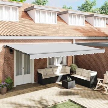 vidaXL Electric Awning Frame 4,5 x 3 m Antraciet, Verzenden, Nieuw