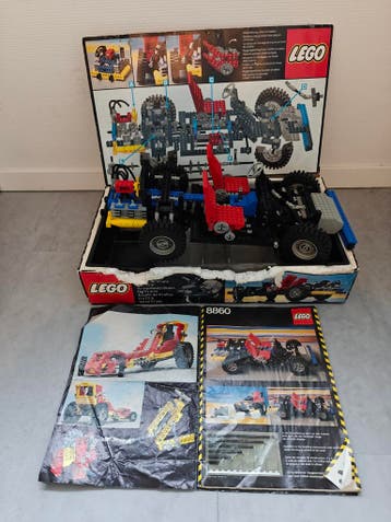 LEGO Car Chassis 8860, Verzenden, Lego, Zo goed als nieuw, Technic