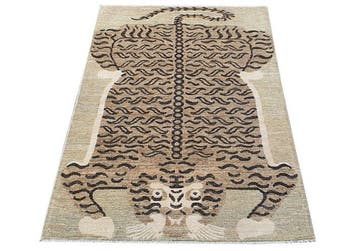 Designer Tapijt - Nieuw - Tiger - Vloerkleed - 189 cm - 115, Nieuw
