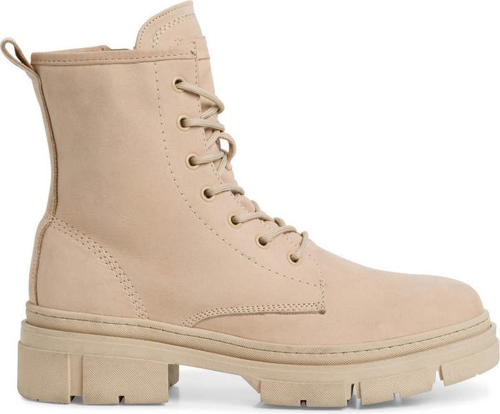 Tamaris - maat 40-  Veterboot - Vrouwen - Beige, Kleding | Dames, Schoenen, Verzenden