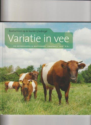 Variatie in vee / Cahiers bio-wetenschappen en maatschappij, Verzenden, Gelezen