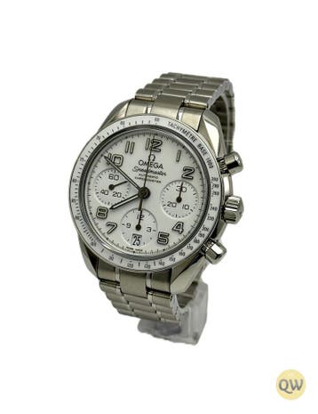Omega Speedmaster Date 38 White, Ophalen of Verzenden, Zo goed als nieuw, Polshorloge, Omega