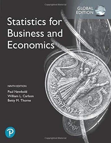 Statistics for Business and Economics Global E 9781292315034, Zo goed als nieuw