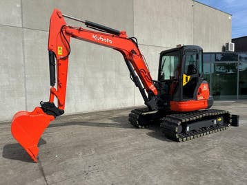 Veiling: Midigraafmachine Kubota KX161-3SZ Diesel 2012, Ophalen, Graafmachine