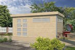 Woodlands Blokhut Kasuko met Dakisolatie 485 x 295 cm, Tuin en Terras, Tuinhuizen, Nieuw