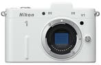 Nikon 1 V1 Systeemcamera Body - Wit (In doos), Verzenden, Zo goed als nieuw