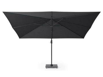 platinum zweefparasol Challenger T¹ premium 4x3 Faded black, Nieuw, 3 tot 4 meter, Zweefparasol, Kantelbaar