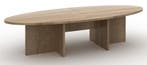 Executive vergadertafel, 320x120cm, natuur eiken, Overige plaatsen, Ophalen of Verzenden, Nieuw in verpakking, Kast