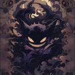 JZL - Spooky Gengar Rising [XL Canvas Edition], Nieuw