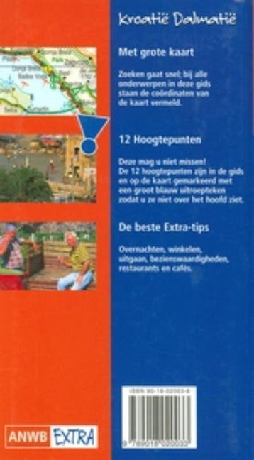 Kroatië, Dalmatië / ANWB Extra 9789018020033 F. Kothe, Verzenden, Gelezen, F. Kothe