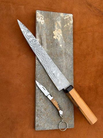 Hekito - Keukenmes - Carving knife - Exclusieve Vintage