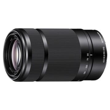 Sony E 55-210mm f/4.5-6.3 OSS Zwart objectief (SEL55210B.AE), Audio, Tv en Foto, Fotocamera's Digitaal, Verzenden, Gebruikt, Sony
