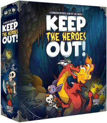 Keep the heroes out! - Boardgame | Brueh Games -, Verzenden, Nieuw