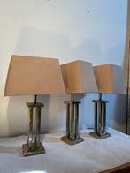Tafellamp (3) - Chroom - Pilaar lampen, Nieuw