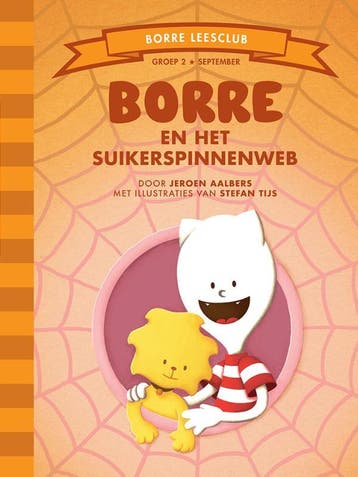 Borre en het suikerspinnenweb / De Gestreepte Boekjes, Verzenden, Zo goed als nieuw, Jeroen Aalbers